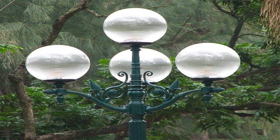 3 Đèn Chùm Cột Trang Trí Sân Vườn